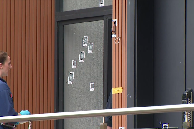 Casula shooting - home sprayed with bullets