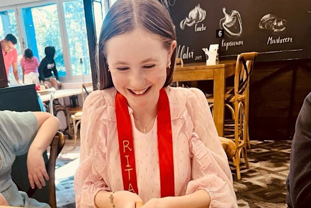 Charlotte, student at Santa Sabina College
