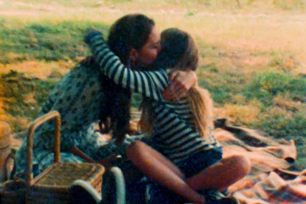 Princess Charlotte and the Princess of Wales in family video