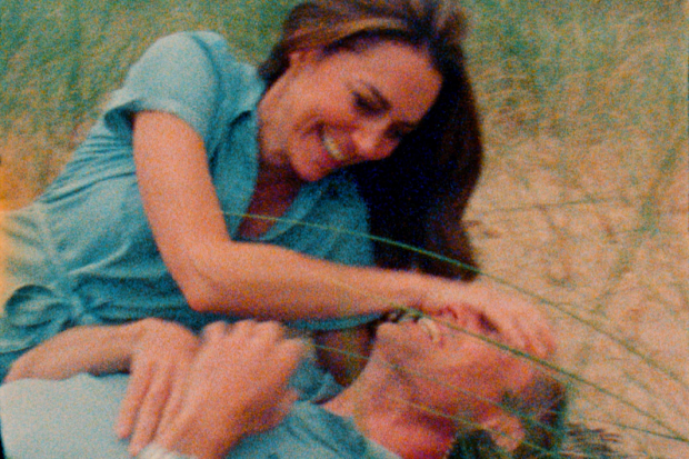 Prince and Princess of Wales in family video