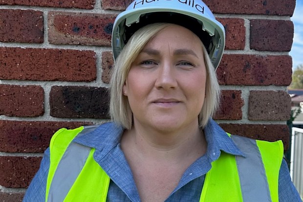 Sarah Lloyd-Jones, a construction project manager