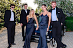 Romeo Beckham, Cruz Beckham, Harper Seven Beckham, Victoria Beckham, David Beckham