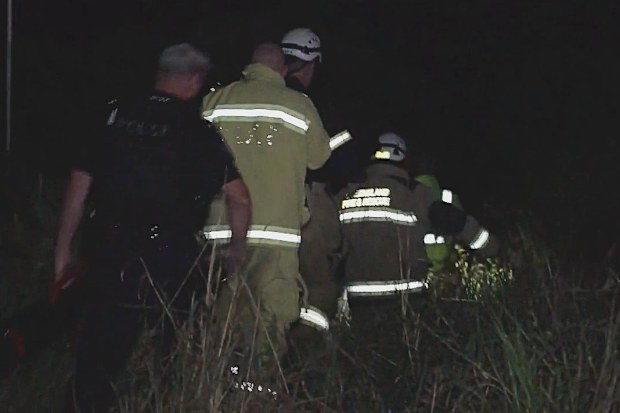 Officers were able to locate the crashed Cessna 150 on private property just off Commissioners Flat Road at Peachester just before 9pm last night. 