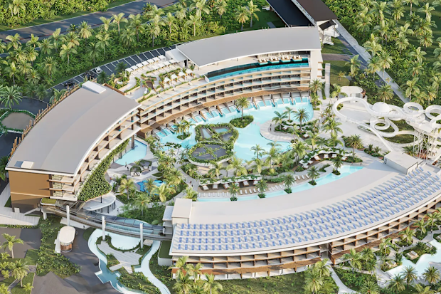 Five star resort Vatu Talei will boast the biggest pool in the South Pacific.