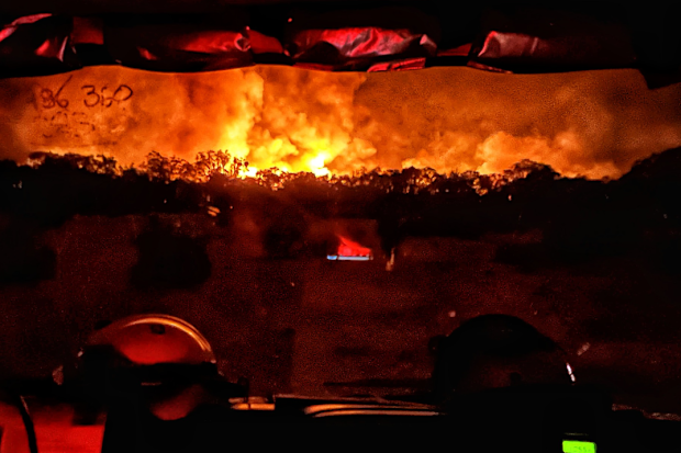 GRAMPIANS FIRE: Fires currently impacting the Grampians area in Western Victoria. 27.1.24