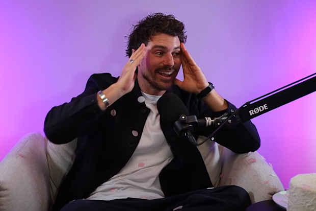 Matty J reacts to the gender of his third child on live radio.