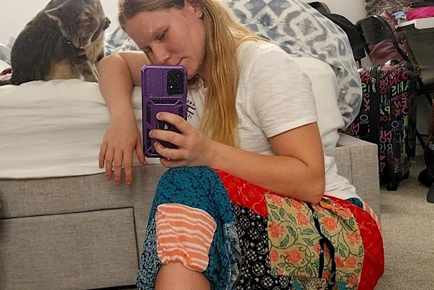 Ambar Powell before what was supposed to be a routine endometriosis surgery.