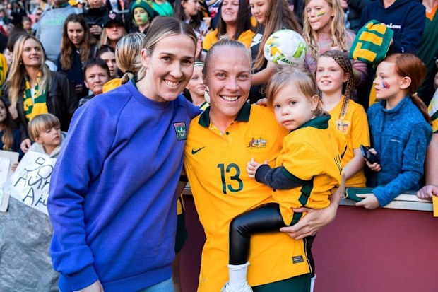Matildas star Tameka Yallop expecting second child with wife Kirsty ...