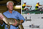 Crocodile farmer John Lever has allayed rowers' fears over the stretch of river chosen for rowing at Brisbane 2032.