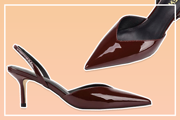 9PR: Siren Yoco Slingback kitten heels 