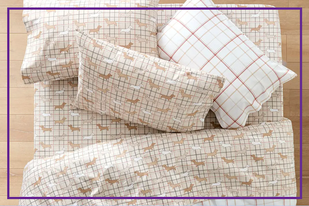 9PR: Morgan & Finch Archie Flannelette Sheet Set