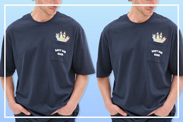 9PR: Licensed Bluey Best Dad T-Shirt