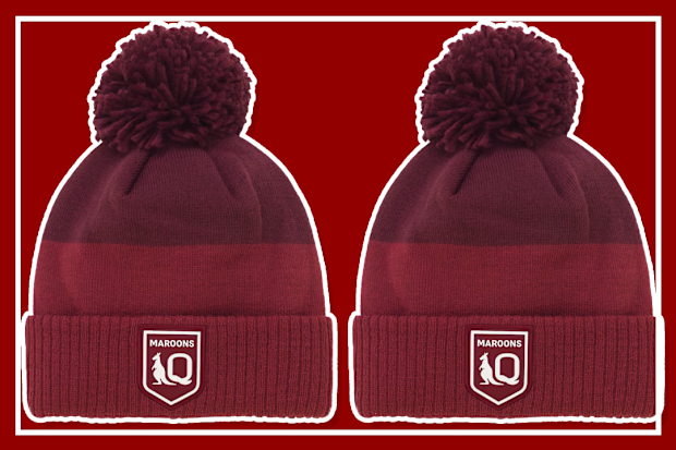 9PR: QLD Maroons 2025 Unisex Beanie