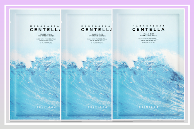 9PR SKIN1004 Madagascar Centella Hyalu-Cica Hydrating Mask 5 Pack