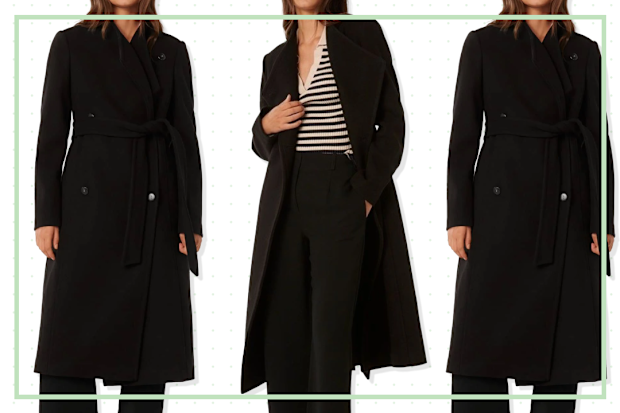 9PR: Forever New Ari Funnel Neck Coat