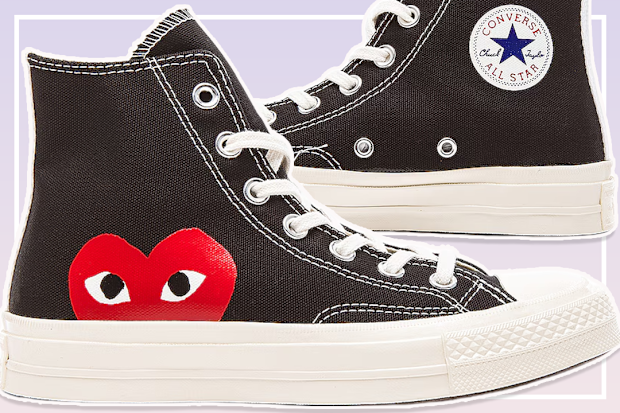 9PR Converse x Comme Des Gargons Large Emblem High Top