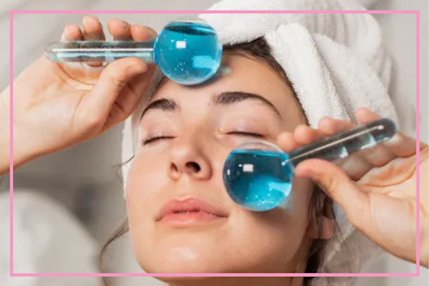 9PR: Aceology Ice Globe Facial Massager Set