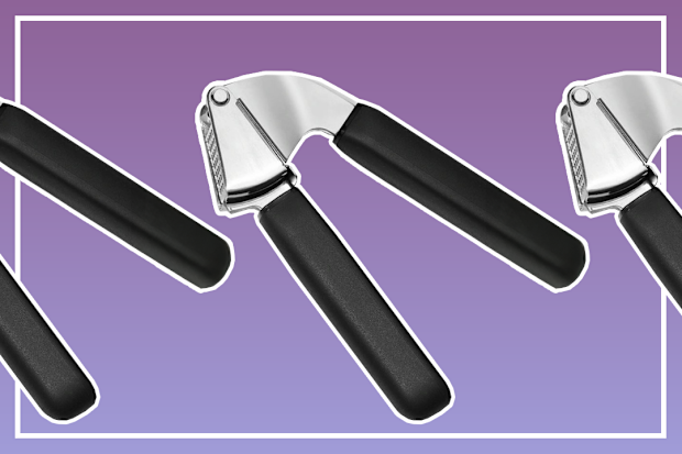 9PR: OXO Good Grips Garlic Press, Black