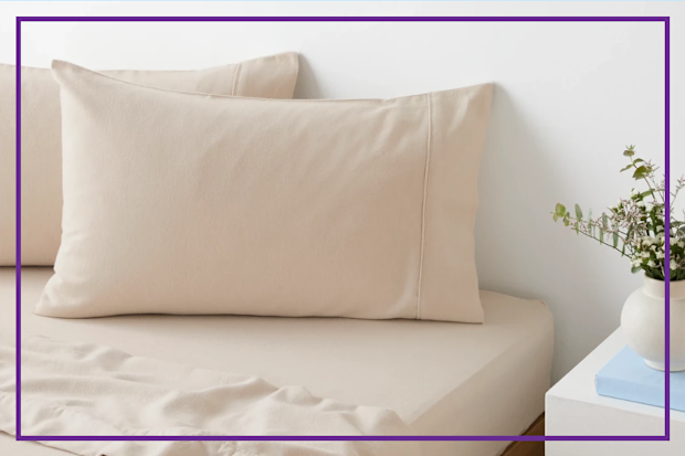 9PR: Target Plain Flannelette Sheet Set