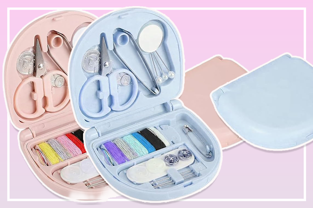 9PR Mvhlot 2-Pack Mini Travel Sewing Kit