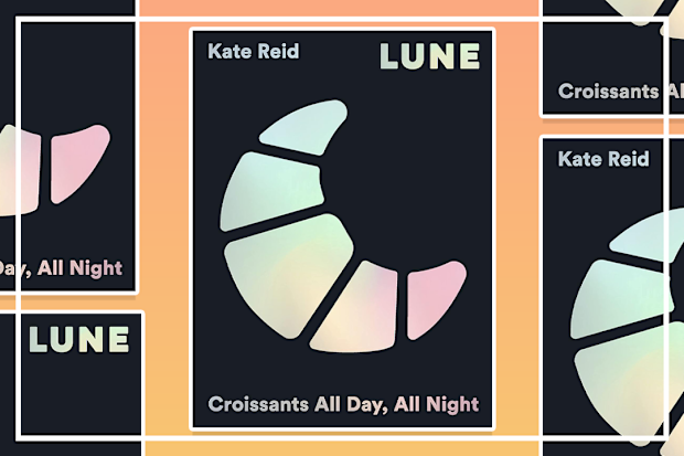 9PR: Lune: Croissants All Day, All Night, by Kate Reid cookbook cover