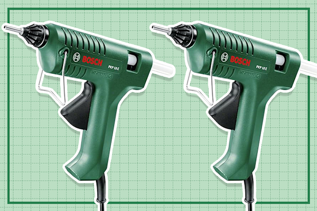 PR: Bosch Home & Garden 200W Electric Hot Glue Gun with 1 x 11mm Glue Stick, For Craft, DIY, Repair (PKP 18 E). Made in Europe
