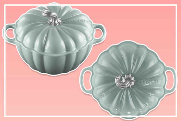 9PR Le Creuset pumpkin dish