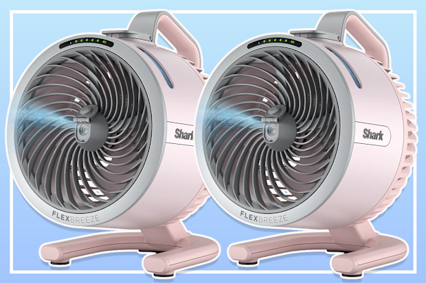 9PR Shark portable misting fan