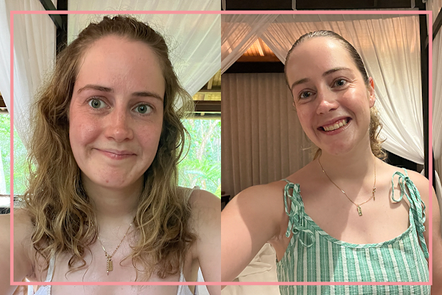 9PR: Frizzy hair products before and after