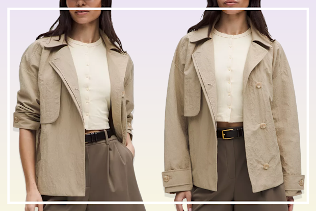 9PR: Short trench coat lululemon 