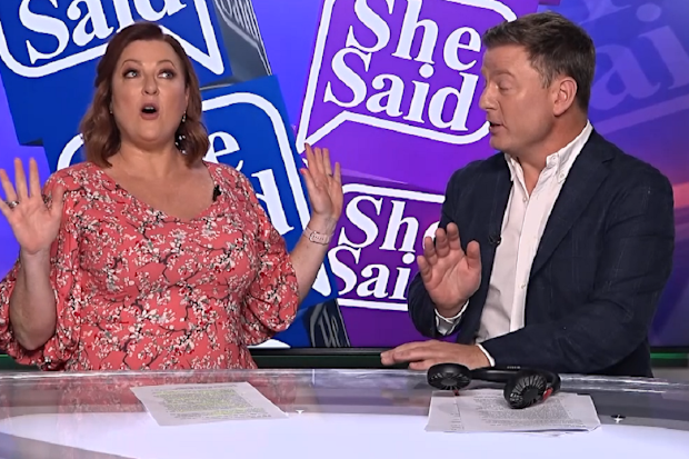 He Said She Said Ben Fordham Shelly Horton office temperatures