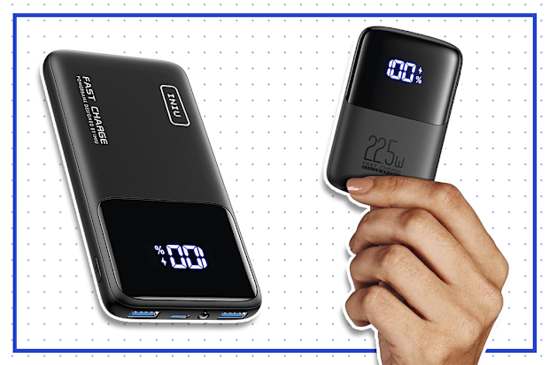 Click to see full viewINIU 22.5W Power Bank, 10000mAh Slim USB C Portable Charger Fast Charging PD3.0 QC4.0, LED Display Battery Pack Portable for iPhone 16 15 14 13 12 Pro Max Samsung S22 Google LG AirPods Switch iPad and INIU Power Bank, Mini 22.5W Fast Charging Portable Charger, 10000mAh PD3.0 QC4.0 USB C Battery Pack, 3-Output Battery Bank Portable for iPhone 16 15 14 13 12 X Pro Max Samsung iPad Tablets etc.