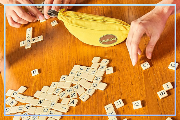 9PR: Bananagrams Moose Games Game, Yellow