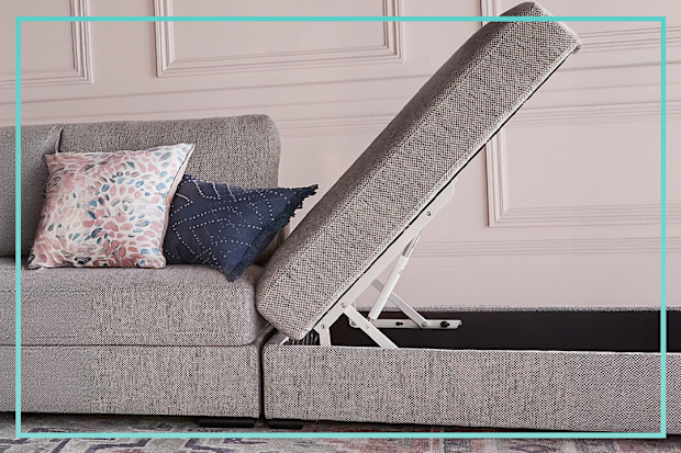 9PR: Freedom Aspect Fabric Storage Ottoman