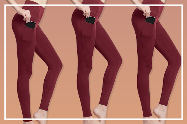 9PR: TSLA Women's Thermal Tummy Control Yoga Pants