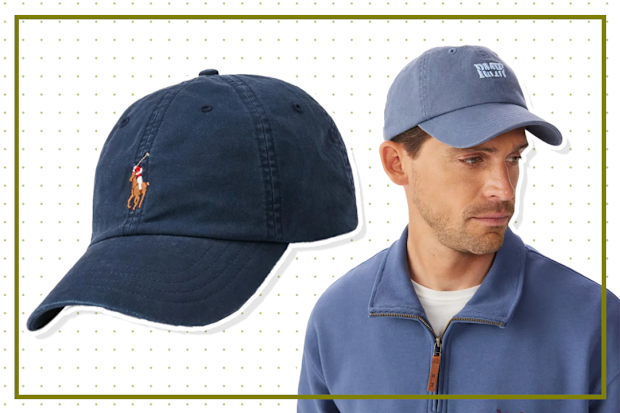 9PR: R.M. Williams Branded Twill Cap or Polo Ralph Lauren Stretch-Cotton Twill Ball Cap