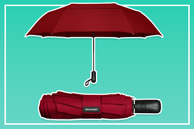 9PR: PROSTORM Windproof Vented Travel Umbrella 