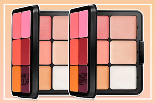 9PR Make Up For Ever HD Skin Blush & Glow Palette