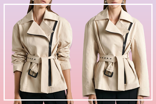 9PR: Cue Trench Coats 