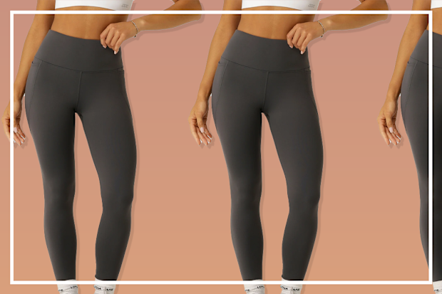 9PR: Lorna Jane Amy Thermal Phone Pocket Full Length Leggings