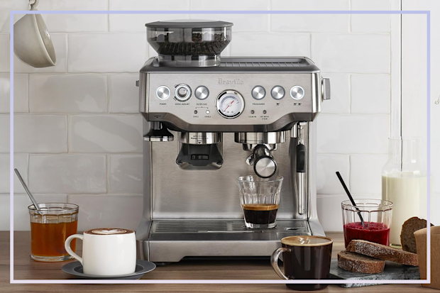 9PR: Breville the Barista Express Espresso Machine, Stainless Steel 
