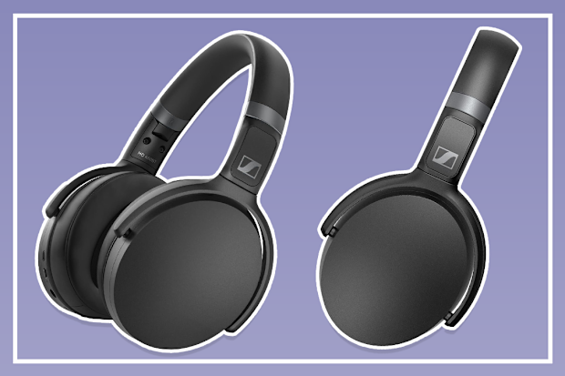 9PR: Sennheiser Over Ear Noise Cancelling Wireless Headphones HD 450BT, Black