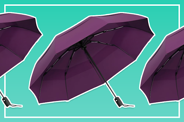 9PR: TUMELLA Strongest Windproof Travel Umbrella