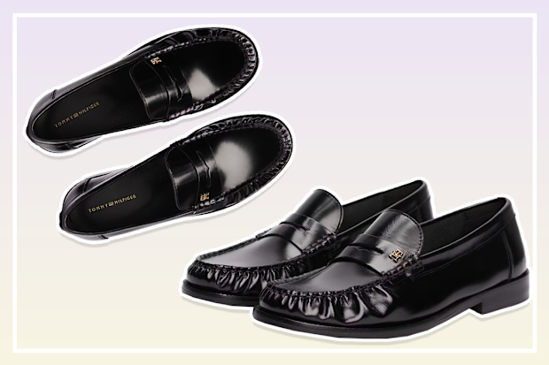 9PR: Sofia Richie Grainge Tommy Hilfiger collab loafers 