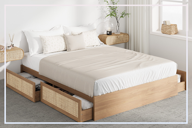 9PR bed frames with storage