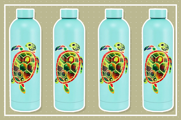 9PR: Maxwell & Williams Pete Cromer Ozzie Ocean Double Wall Insulated Bottle