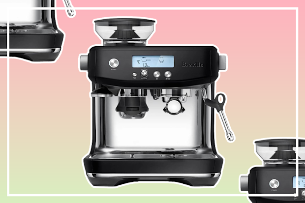 9PR: Breville the Barista Pro Espresso Machine, Black Truffle, BES878BTR