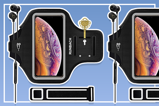 9PR: RUNBACH iPhone Armband, Black