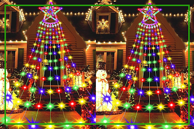 9PR: Waterfall Christmas Lights