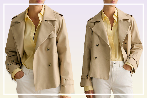 9PR: Short trench coat trend trenery 